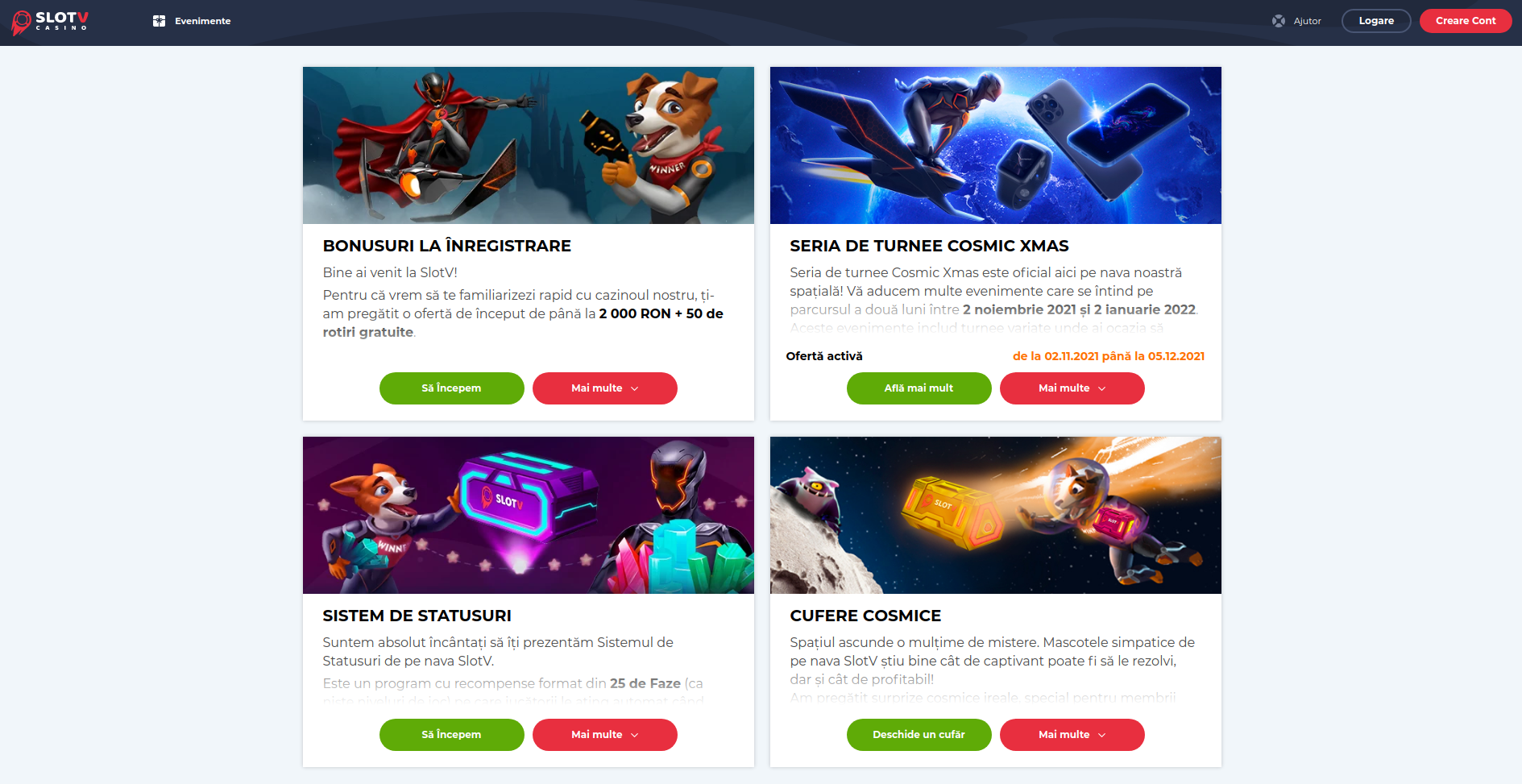 SlotV Casino Bonusuri